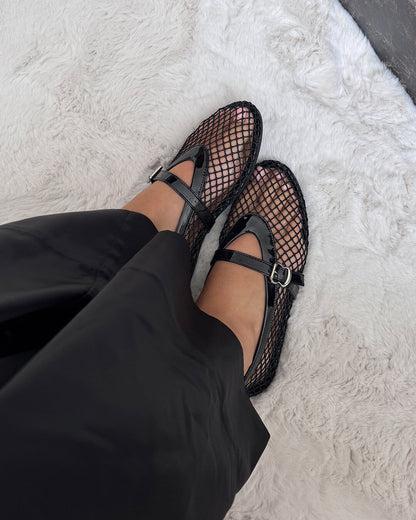 Mesh Ballerinas Damen Schuhe Atmungsaktiv