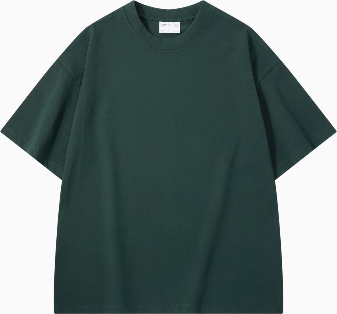 Thickened Cotton Short-sleeved Drop-shoulder T-shirt Bottoming Shirt Top - AccessoryArcadia
