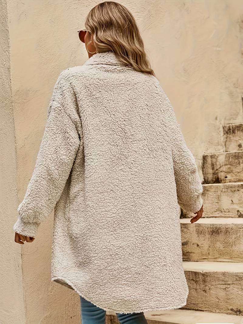 Teddyjacke Damen Weich Warm Berlin Style - BerlinGlamour