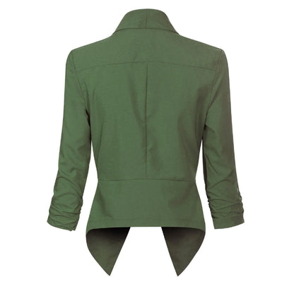 Damen Blazer Langarm Offen Modern