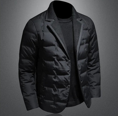 Herren Winterjacke Warm Isoliert Dick