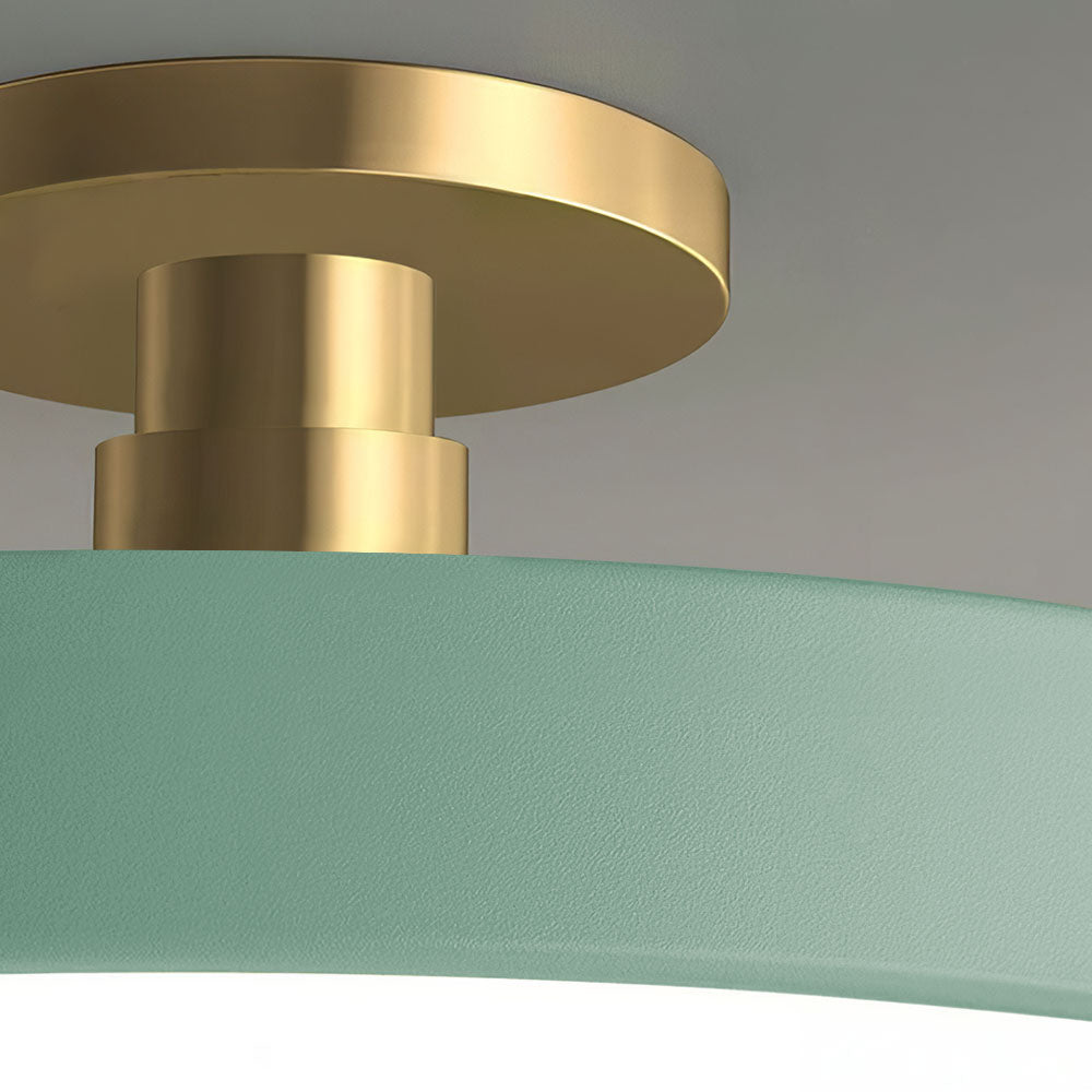 LED Deckenleuchte Modern Gold Mit Dimmfunktion