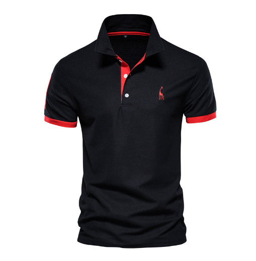 Elegantes Herren Polohemd Modern Slim Fit