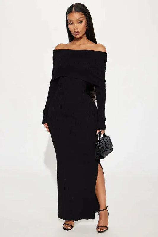 Maxikleid Lang Clae Elegantes Abendkleid - BerlinGlamour