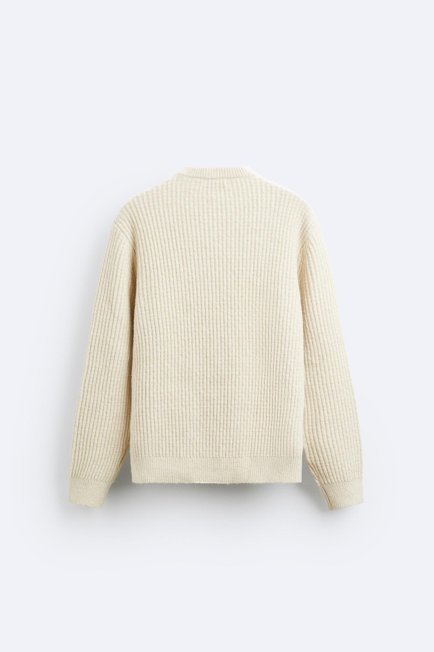 Klassischer Pullover Grobstrick Bequem Warm