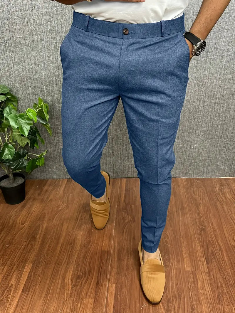 Herren Hose Modern Slim Fit Elegant