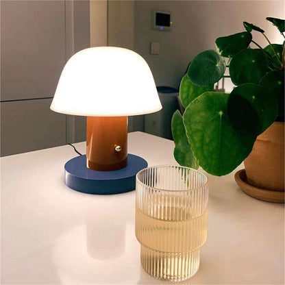 Moderne Pilz Tischlampe LED NatureGlow