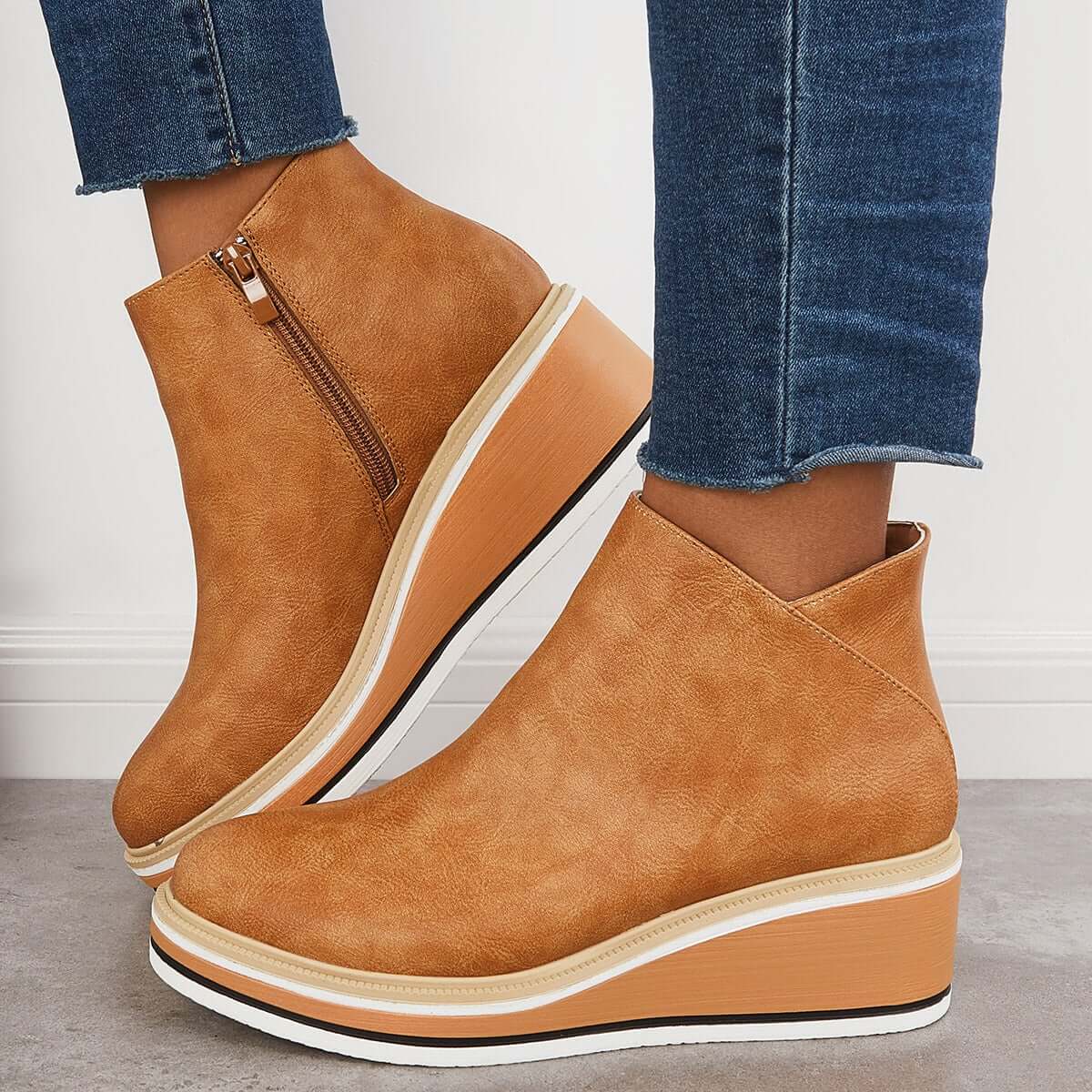 Danielle: Modische Plateauschuhe