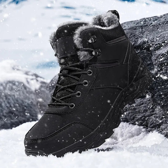 Wasserdichte Winterstiefel Damen Warm Isoliert