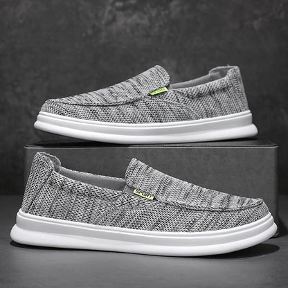 Bequeme Herren Slipper Canvas Schuhe Freizeit