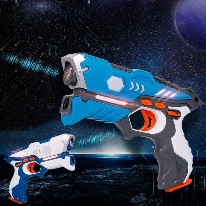 Laserpistole Spielzeug Laserduell Licht Effekt - BerlinGlamour
