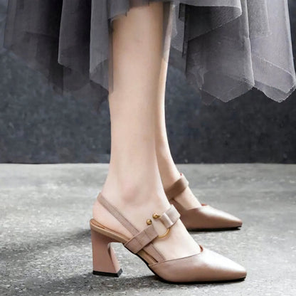 Orthopädische Sandalen Damen Höher Absatz Komfort - BerlinGlamour