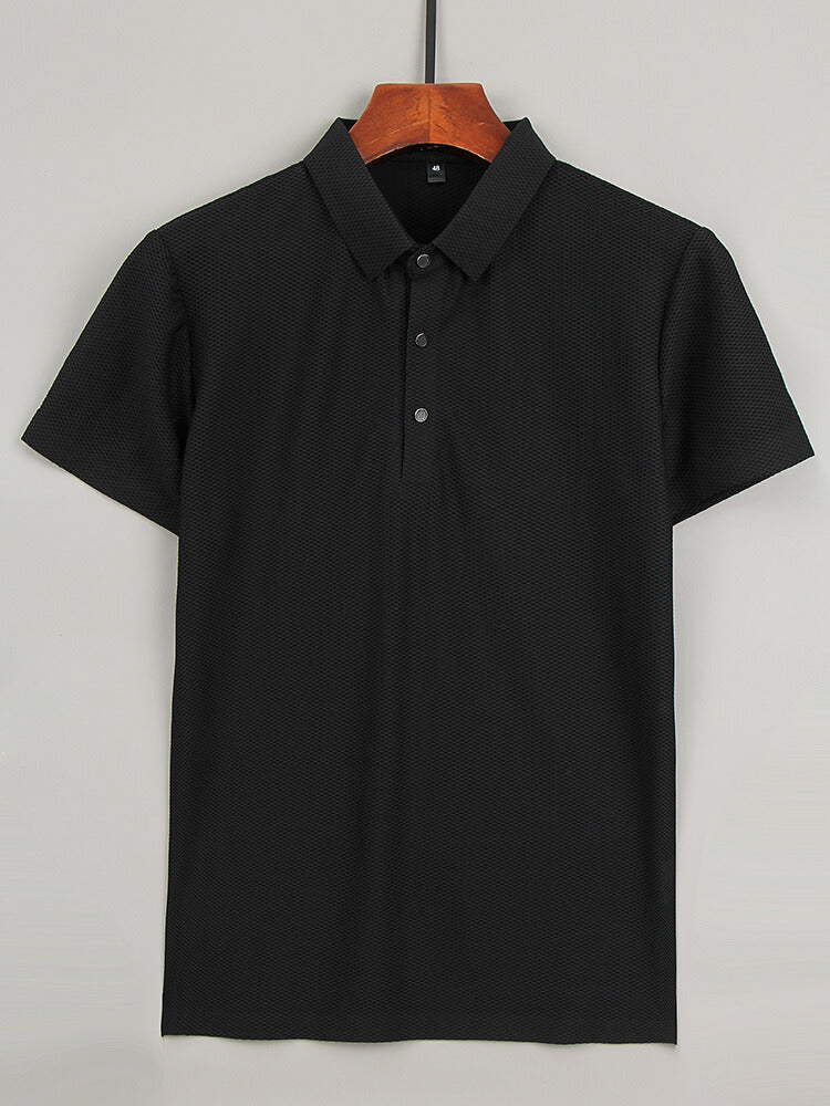 Elegantes Seiden Poloshirt Herren Qualität