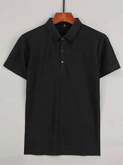 Elegantes Seiden Poloshirt Herren Qualität