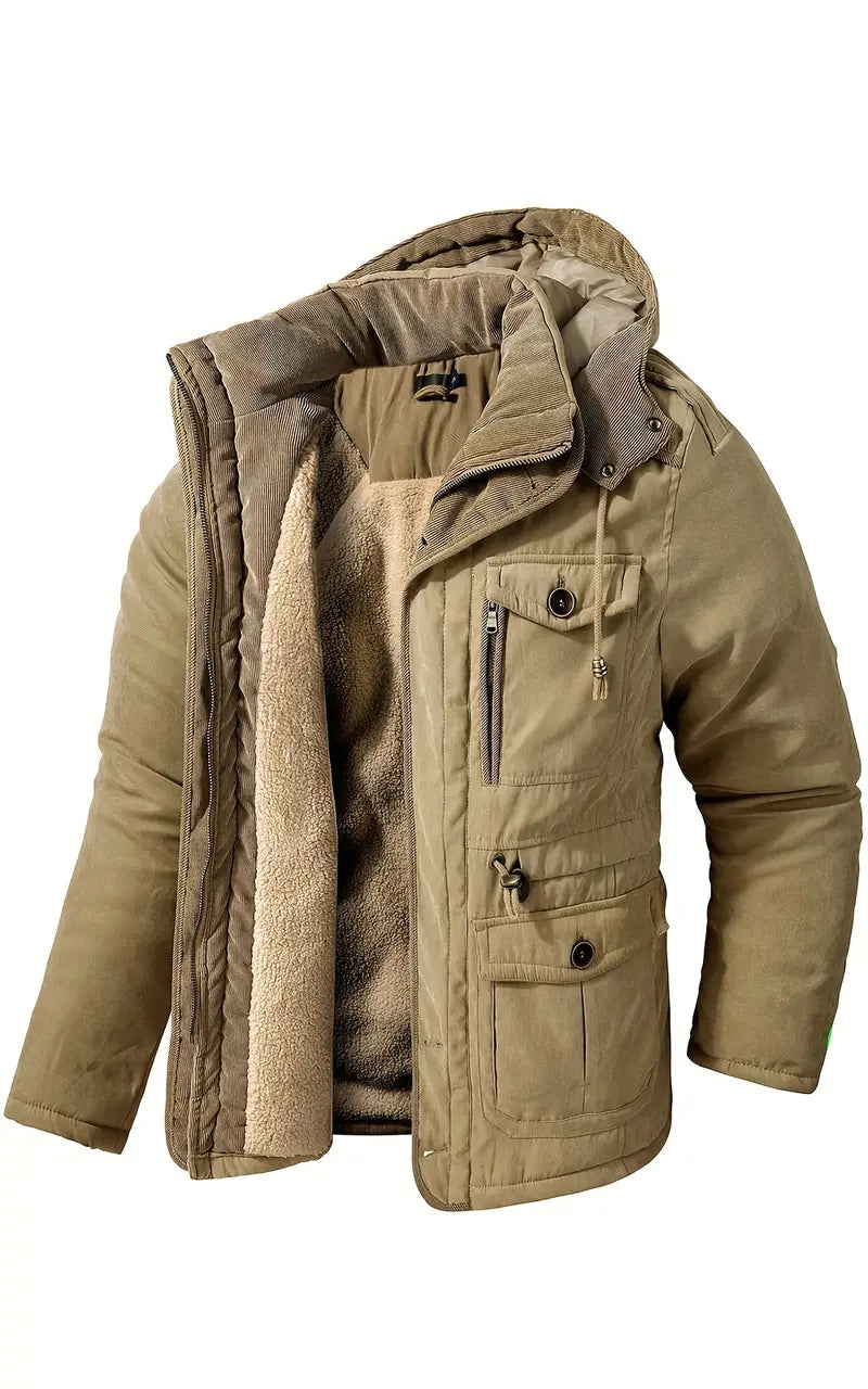 Herren Parka Elegent Robust Wasserfest