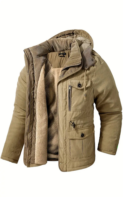 Herren Parka Elegent Robust Wasserfest