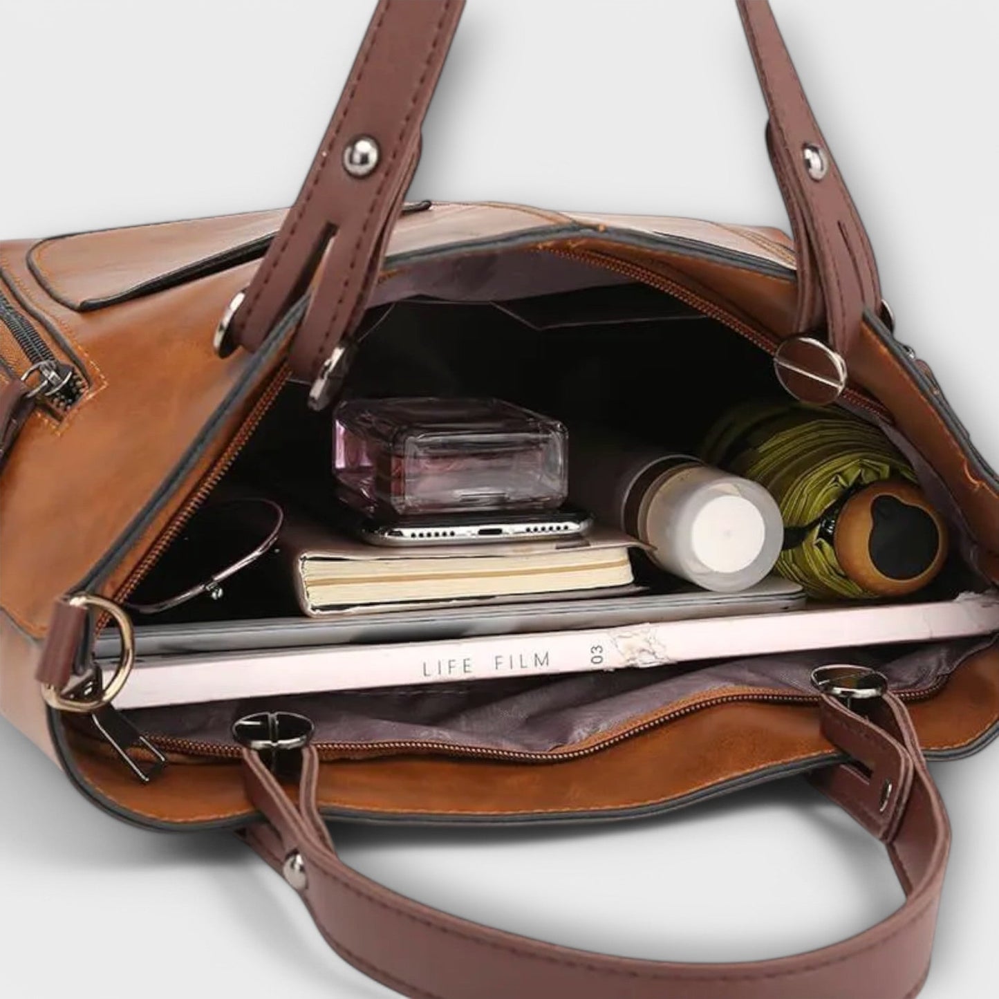 Praktische Damen Handtasche für Alltag Groß
