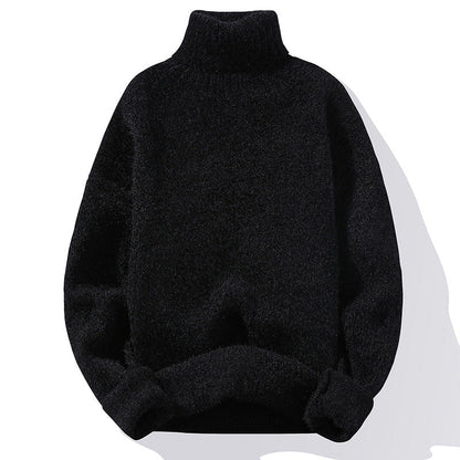 Strickpullover Rollkragen Warm Modern