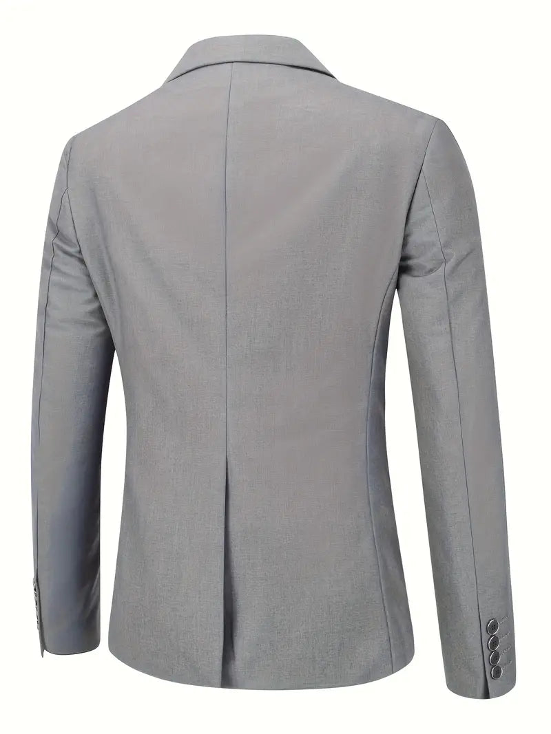Herrenanzug Zweiteiler Klassisch Business Blazer Hose