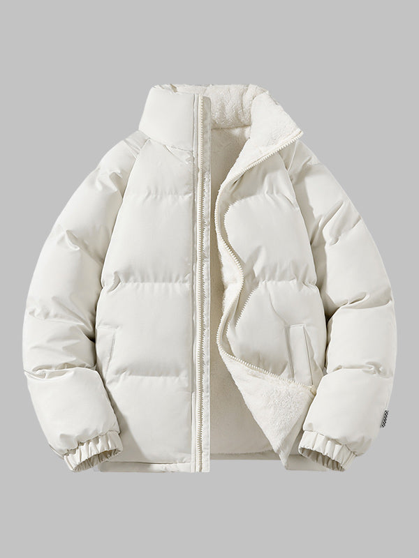 Gepolsterte Winterdaunenjacke Warm