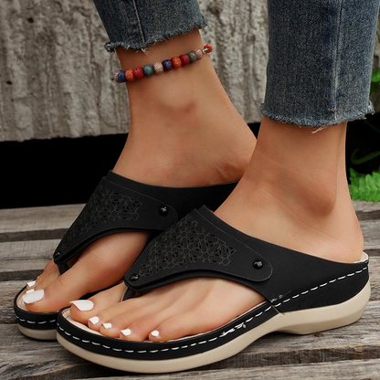Damen Sandalen Ergonomisch Komfortabel Sommer