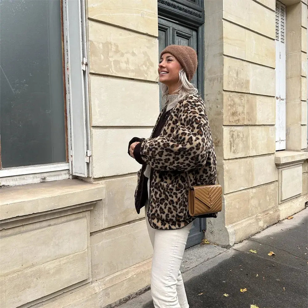 Mia | Leopard Print Jacke für Damen Zendoo.de