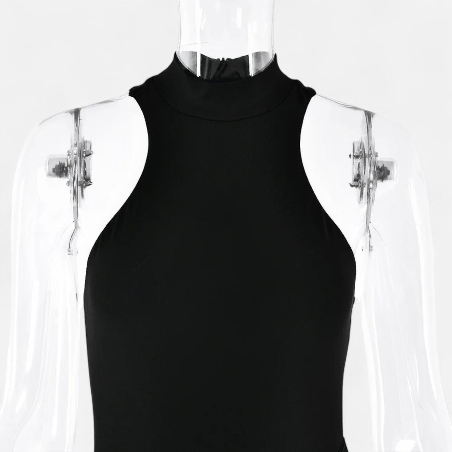 Damen Maxikleid Neckholder Cut Out Sommerkleid
