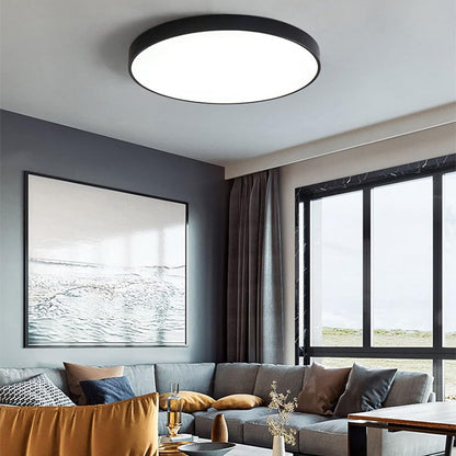 LED Deckenleuchte Rund Skandinavisches Design Modern