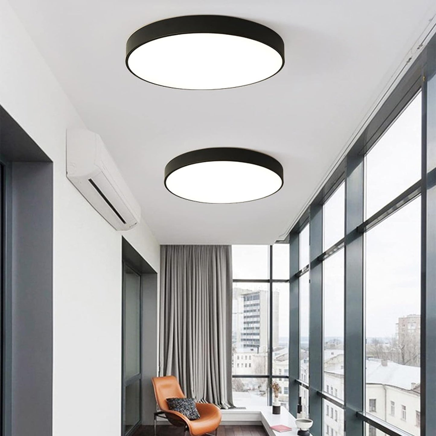 LED Deckenleuchte Rund Skandinavisches Design Modern