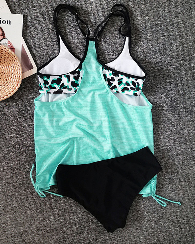 Badeanzug Tankini Leopardenmuster Damen - BerlinGlamour