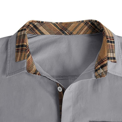 Herren Freizeithemd Modern Stylisch Leicht