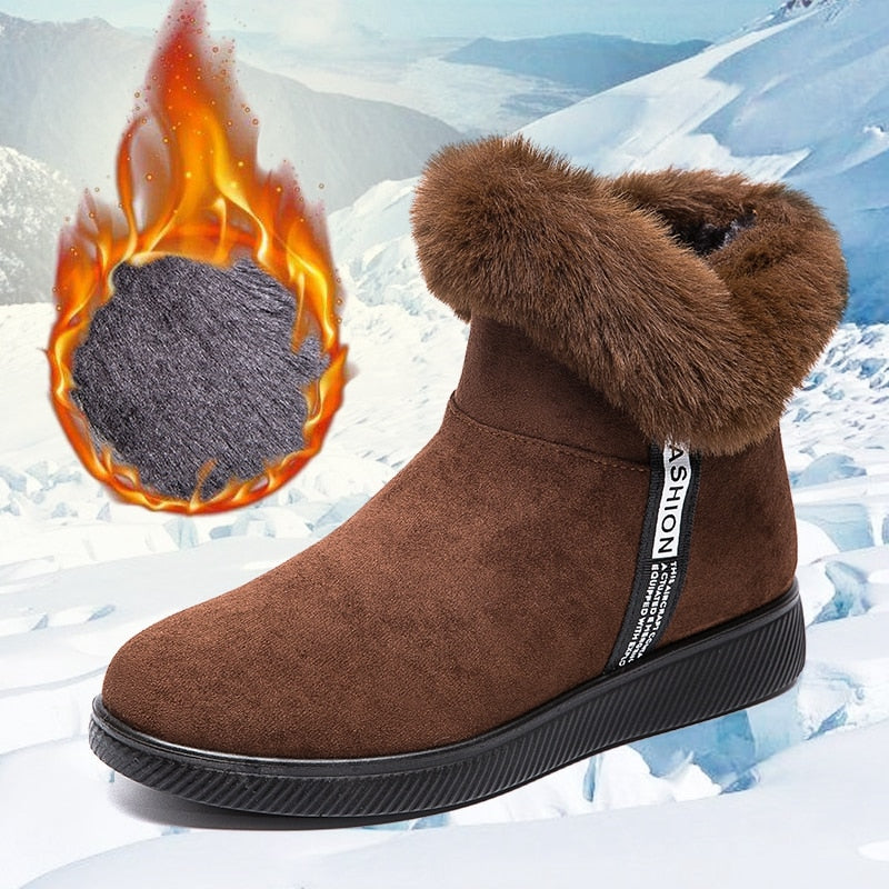 Damen Schuhe Warm Weich Innenfutter - BerlinGlamour