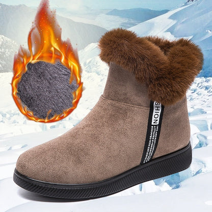 Damen Schuhe Warm Weich Innenfutter