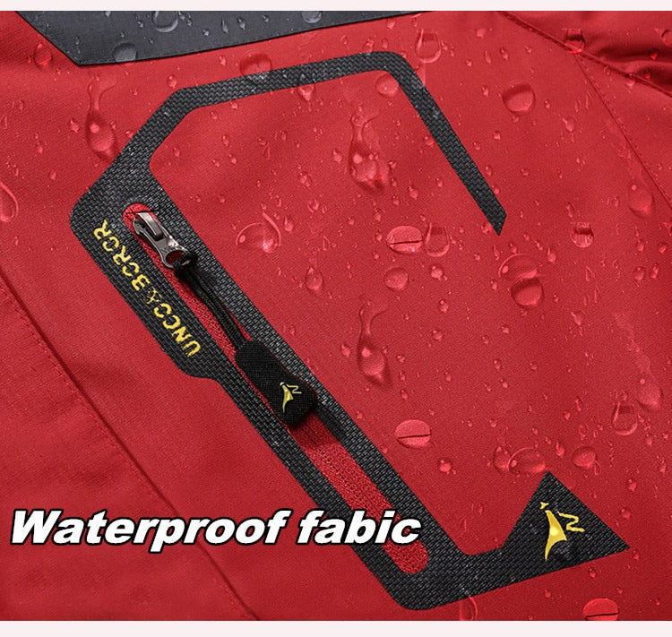 Herren Winterjacke Winddicht Wasserdicht Isoliert