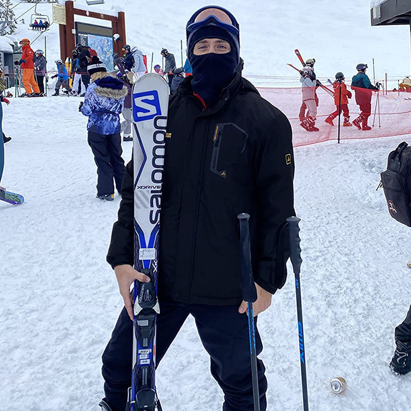 Herren Winterjacke Winddicht Wasserdicht Isoliert