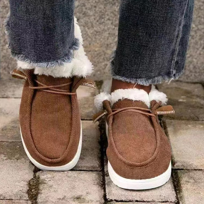 Damen Slip-On Schuhe Bequem Elegant