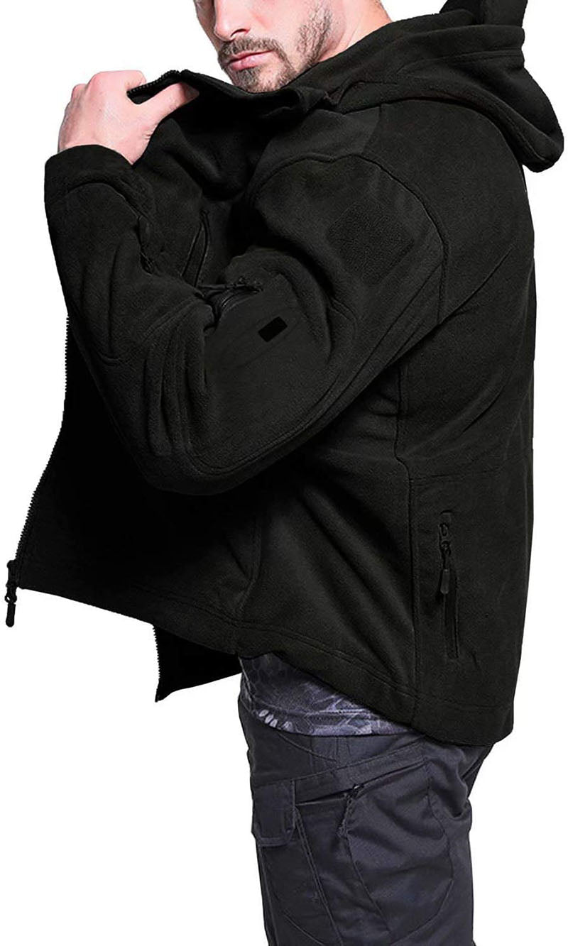 Herren Fleecejacke Winddicht Wasserdicht Outdoor