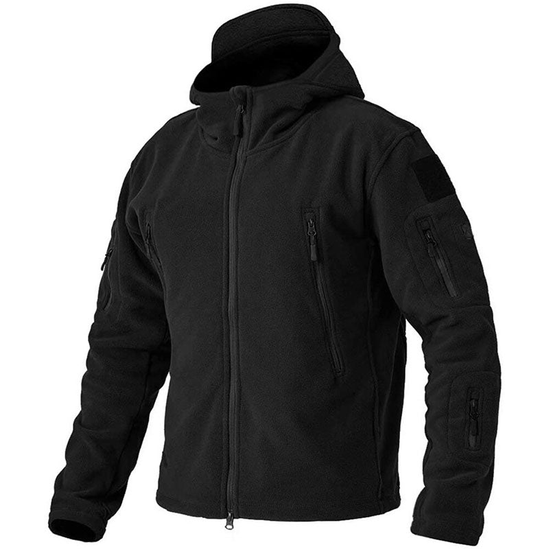 Herren Fleecejacke Winddicht Wasserdicht Outdoor - BerlinGlamour