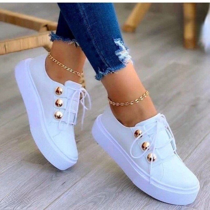 Leder Damen Sneaker Farbenfroh Elegant