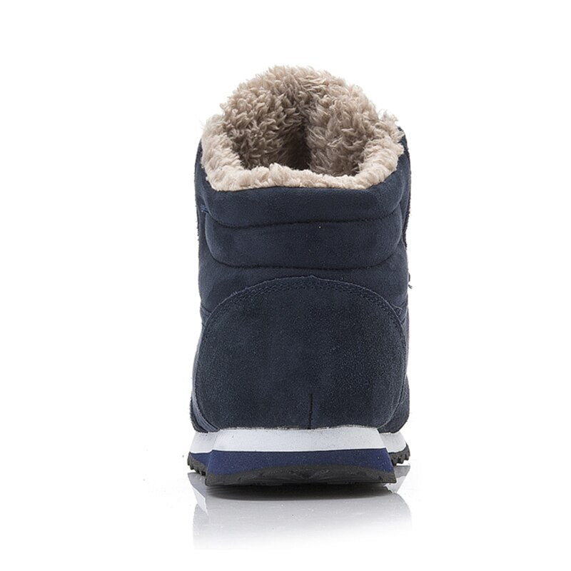 Herren Winterstiefel Warm Isoliert Wasserdicht