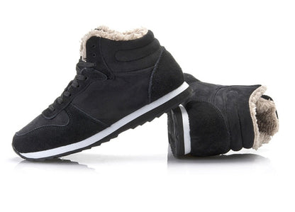Herren Winterstiefel Warm Isoliert Wasserdicht