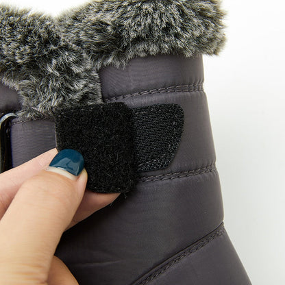 Damen Winterschuhe Warm Bequem Wasserdicht