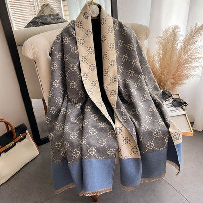 Eleganter Damen Kaschmir Schal Luxus Qualität