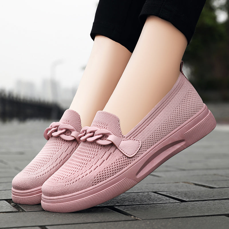 Damen Freizeitschuhe Ergonomisch Atmungsaktiv Bequem
