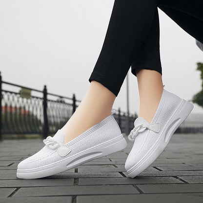 Damen Freizeitschuhe Ergonomisch Atmungsaktiv Bequem