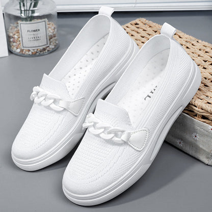 Damen Freizeitschuhe Ergonomisch Atmungsaktiv Bequem
