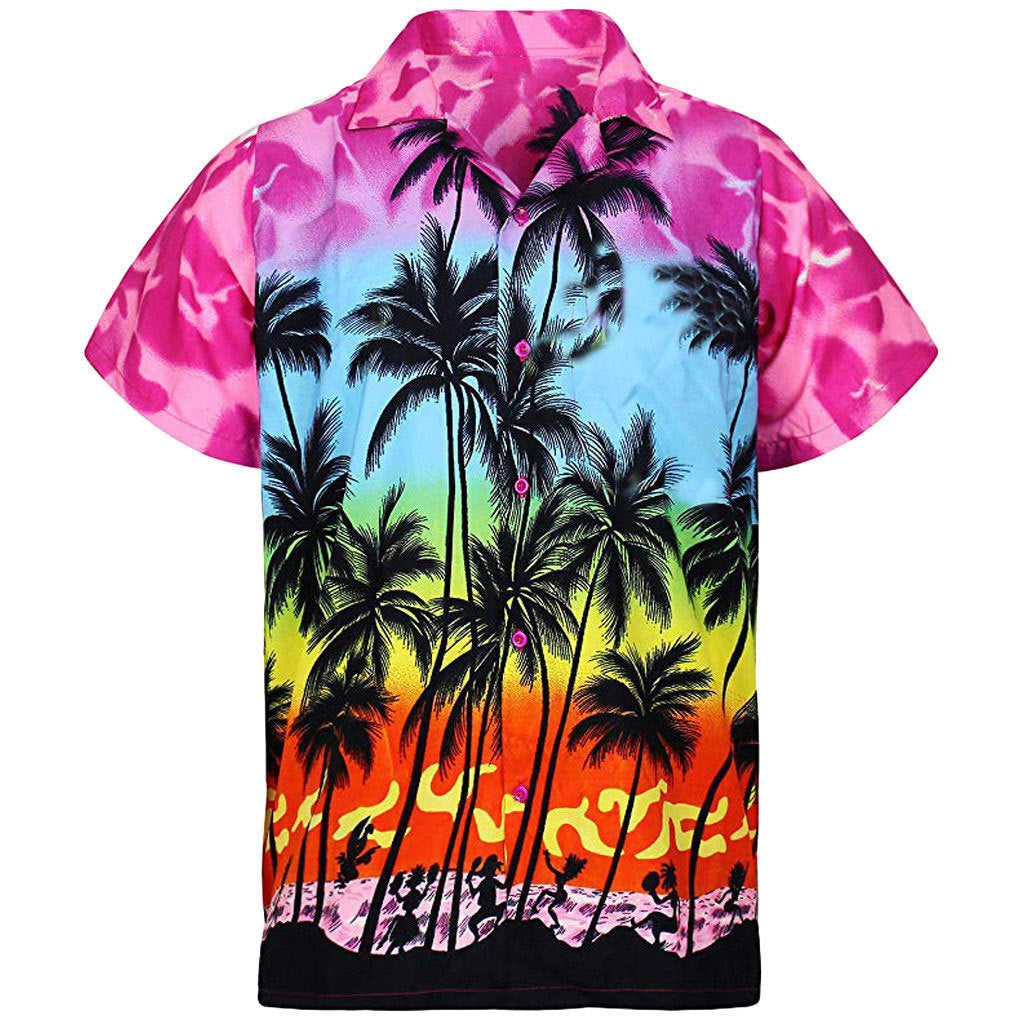 Herren Freizeithemd Modern Stylisch Sommer