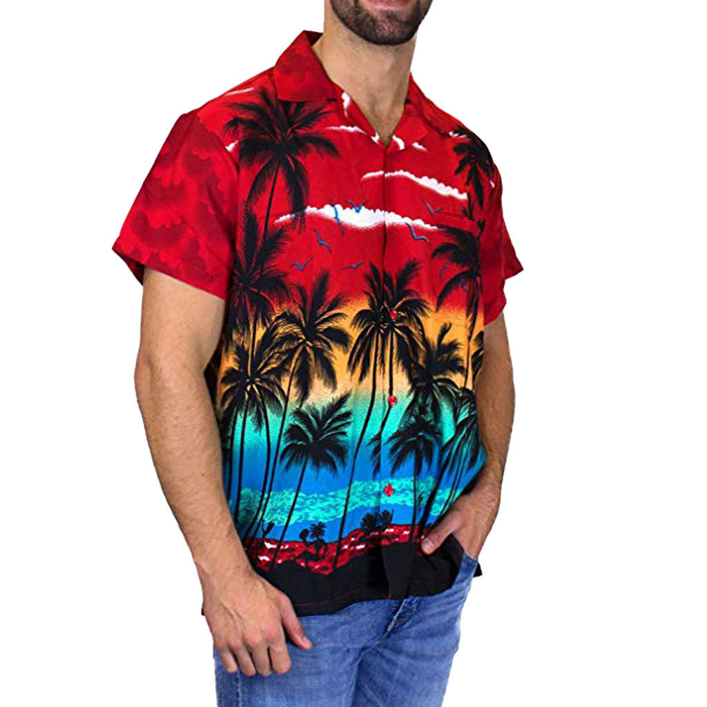 Herren Freizeithemd Modern Stylisch Sommer - BerlinGlamour