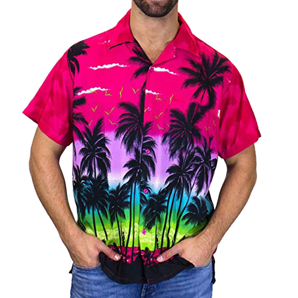 Herren Freizeithemd Modern Stylisch Sommer