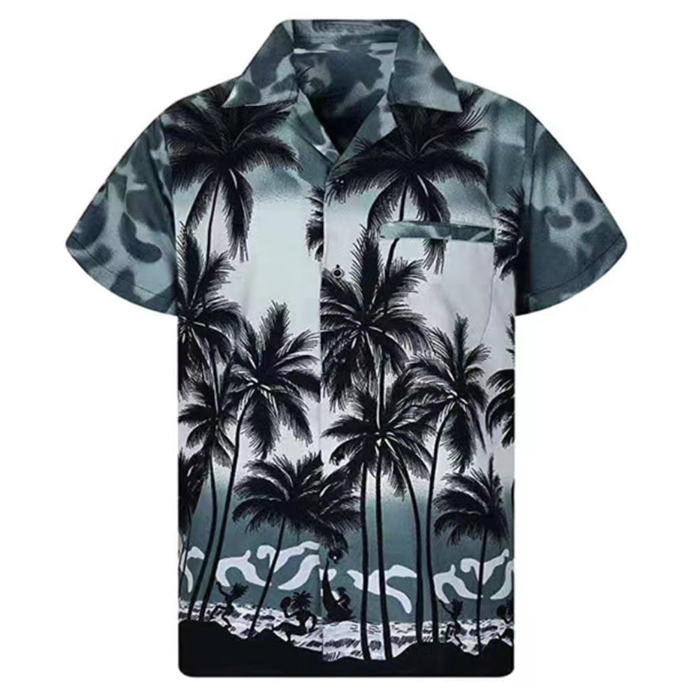 Herren Freizeithemd Modern Stylisch Sommer